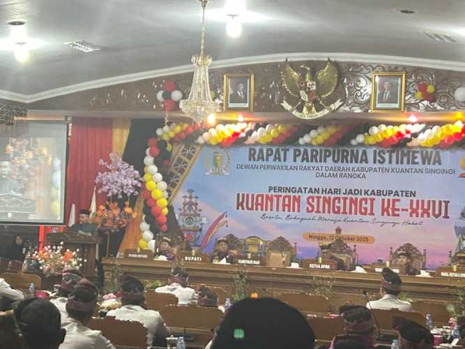 Hari Jadi ke-26 Kuantan Singingi, Gubri Dorong Sinergi dan Kebangkitan Daerah