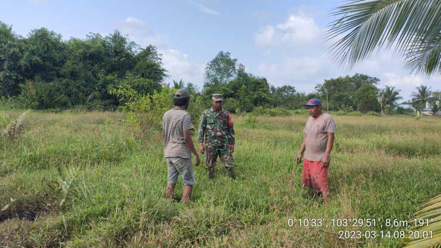 Serda Mulyadi Jaga Situasi Kampung Bebas Karhutlah