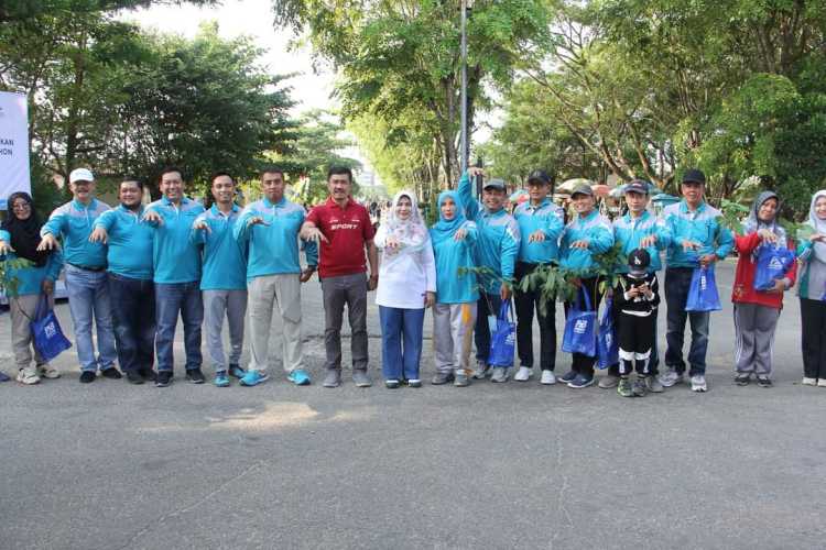 Dandim Bersama Forkopimda Inhil Peringati Hari Mangrove Sedunia di Lokasi Car Free Day