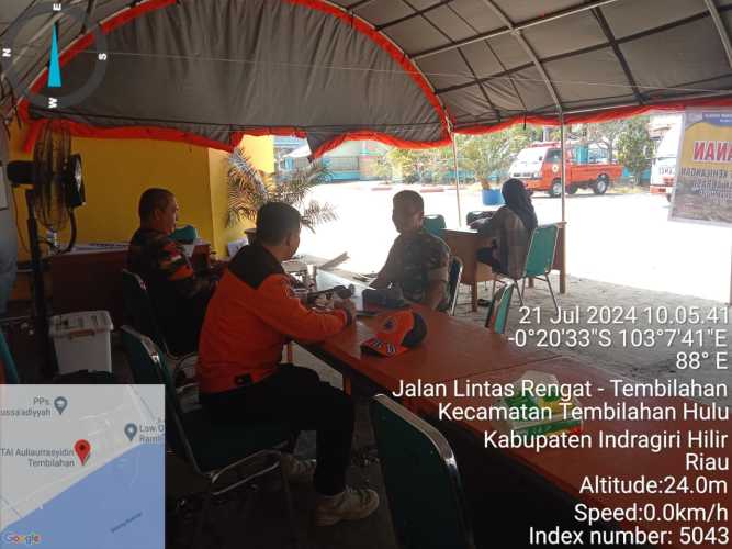 Peltu Jaharzam Menjalin Komunikasi dengan Pihak BPBD