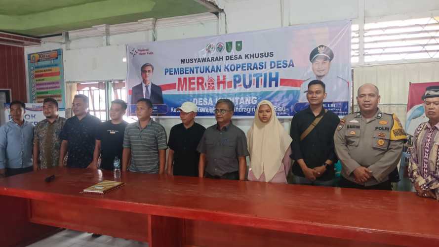 Musyawarah Desa Keritang Bahas Pembentukan Koperasi Merah Putih untuk Penguatan Ekonomi dan Ketahanan Pangan