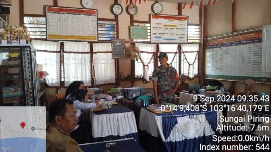 Sertu Januar Efendi Lakukan Pendampingan Bagi Anak di Lingkungan Sekolah