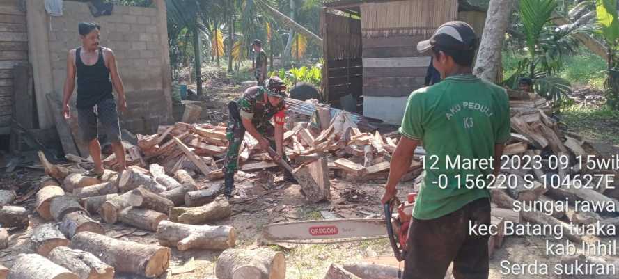 Serda Sukiran Implementasikan Hidup Bergotong Royong