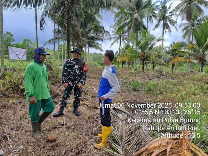 Babinsa Sertu Siswanto Bangun kesiapsiagaan Patroli Wilayah