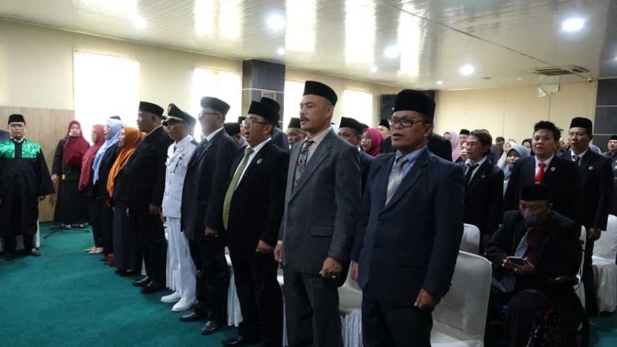 Wakil Bupati Inhil Yuliantini Lantik 45 Pejabat Administrator dan Pengawas