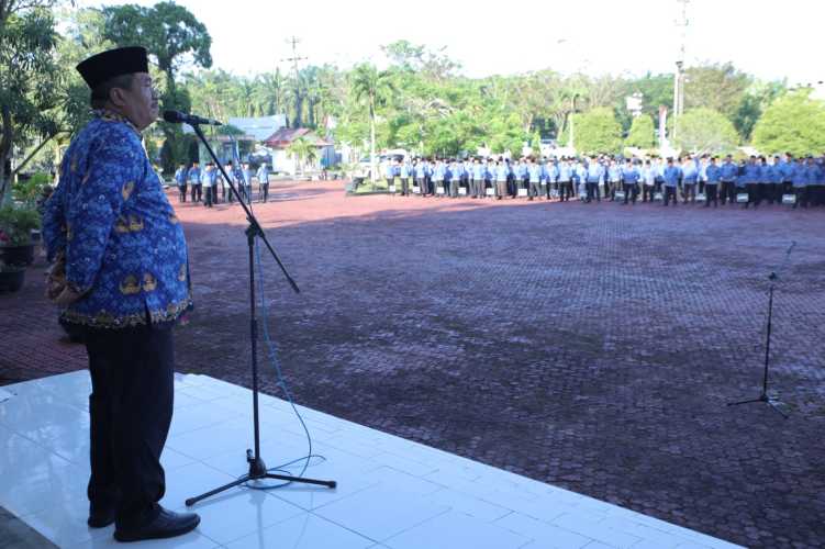 Bupati Asahan Pimpin Upacara Hari Kesadaran Nasional