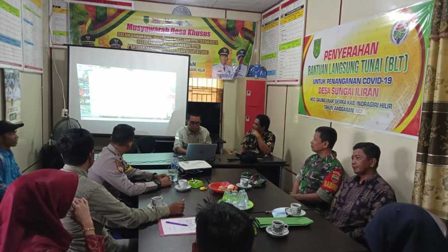 Serka Nawawi Menghadiri Sosialisasi PKM  BLT 2023