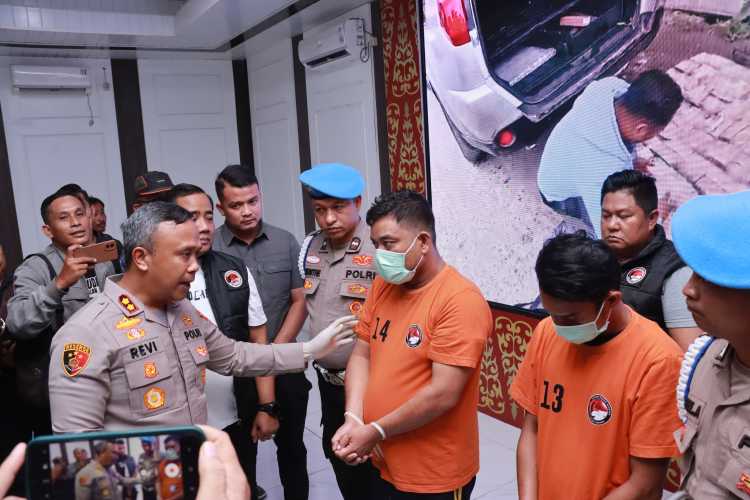 Satnarkoba Polres Asahan Ciduk 2 Kurir Bawa 76Kg Narkoba