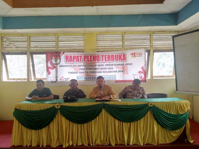 Babinsa Hadiri Rapat Koordinasi Fasilitator Forum Konsultasi Publik ( FKP ) hasil pendataan awal Regrosek Tahun 2023