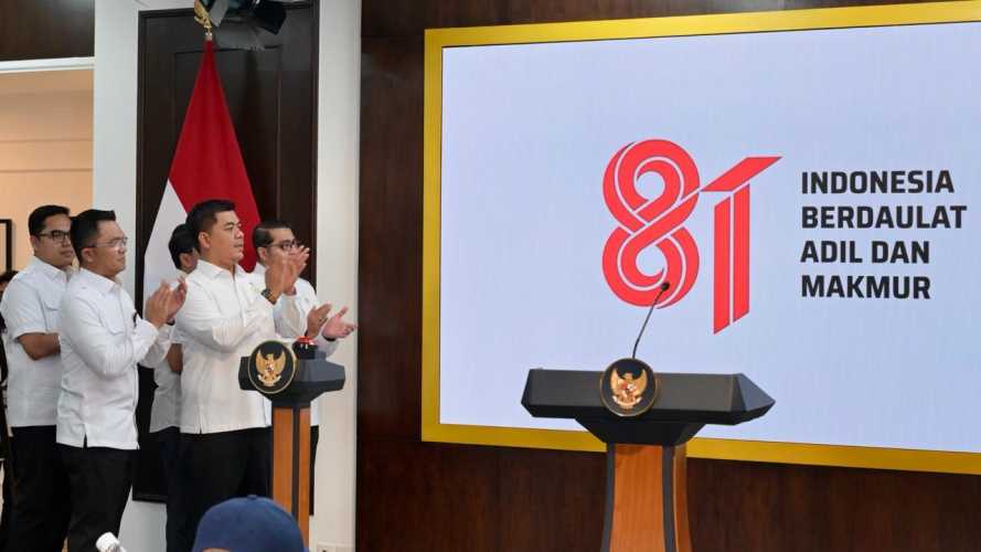 Pemerintah Resmi Luncurkan Logo dan Identitas Visual HUT Ke-81 Kemerdekaan RI