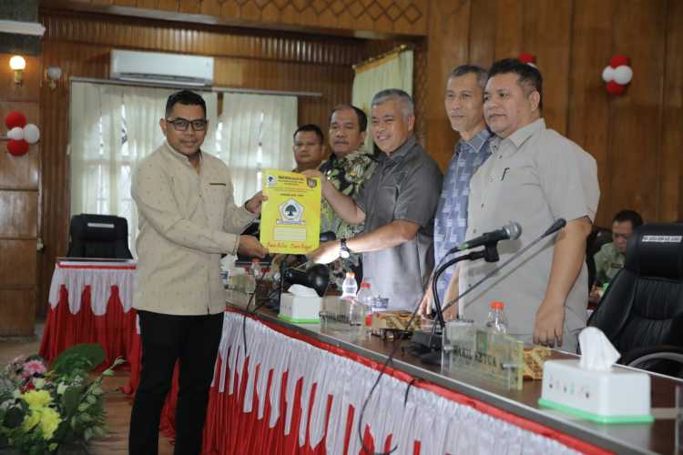 Ranperda Perubahan APBD Tahun Anggaran 2025 Disetujui DPRD Kabupaten Asahan