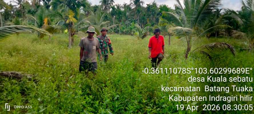 Babinsa Kuala Sebatu Gelar Sosialisasi dan Patroli Tapal Batas demi Menjaga Kedaulatan Wilayah