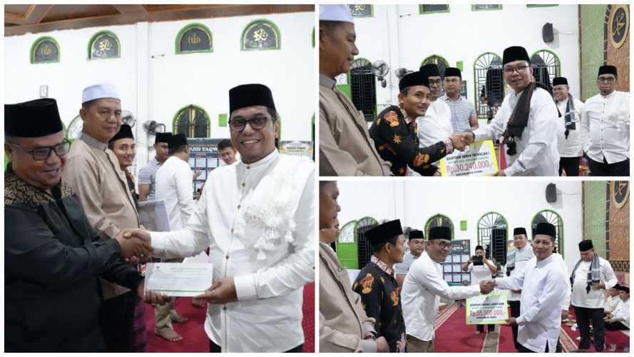 Usulan Jembatan Tanjung Simandolak Jadi Sorotan Safari Ramadhan,  Wabup Muklisin Minta Camat Segera Ajukan Proposal