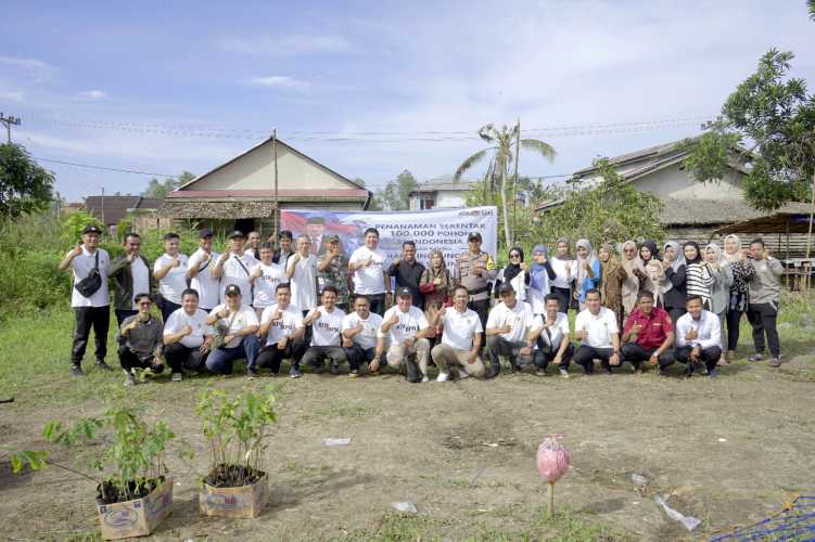 Sempena Hari Lingkungan Hidup Sedunia, Kantah Inhil Gelar Aksi Penghijauan