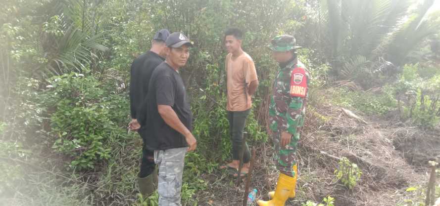 Patroli Karhutlah di Desa Bangun Harjo