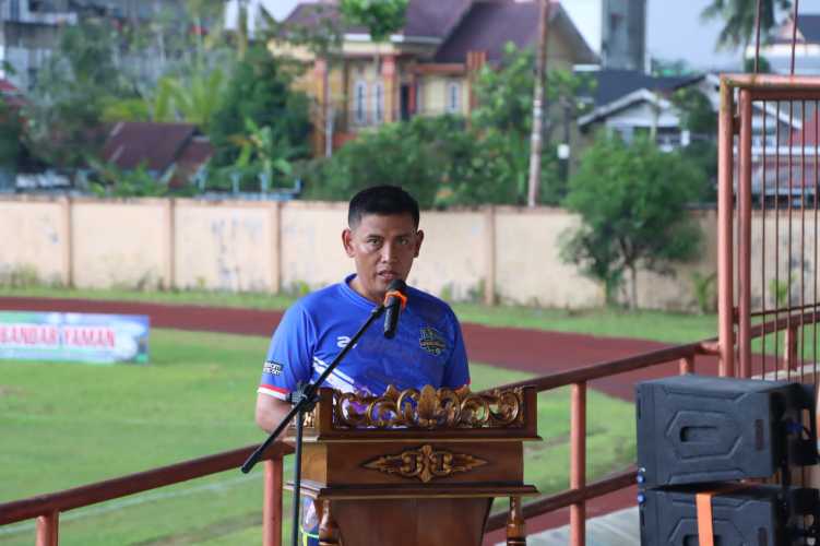 Turnamen Sepak Bola Kapolres Inhil Cup 2023 Resmi Dibuka