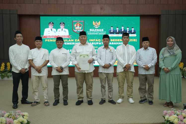 Ketua Baznas Kabupaten Asahan Sampaikan Penurunan Pencapaian Pengumpulan ZIS 1446 H