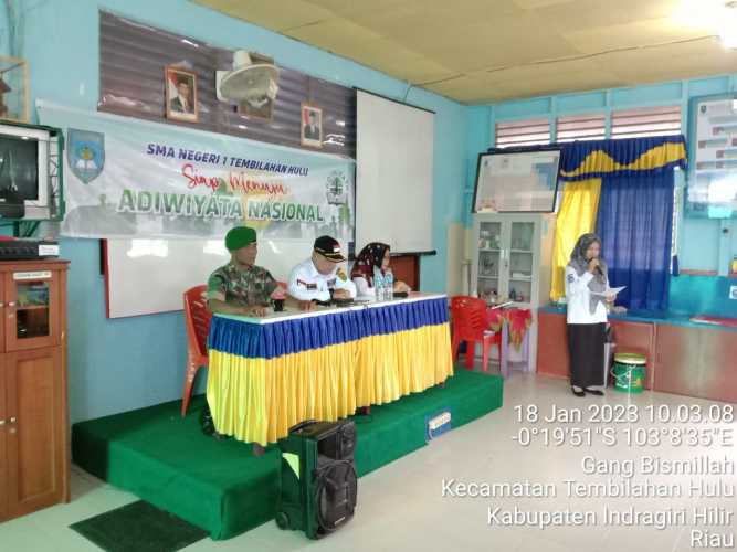 Danpos Bersama KUPT DLHK Lakukan Pembinaan Sampah Lewat Sosialisasi di Sekolah