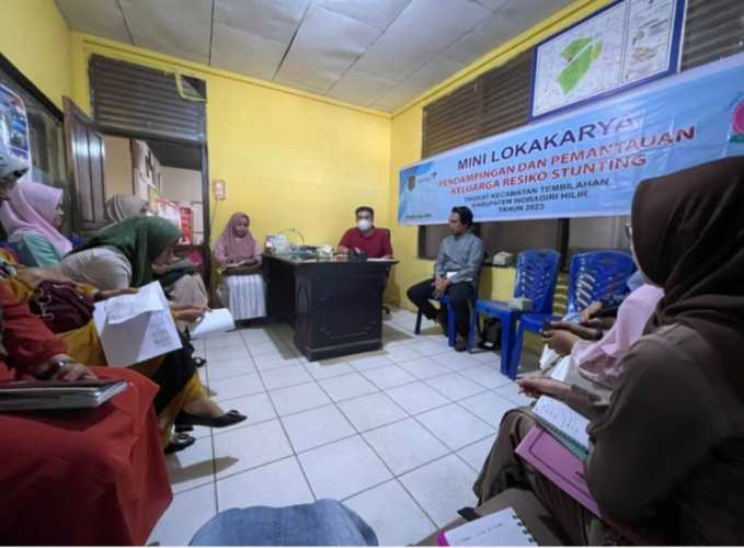 Tim Tanggap Darurat Stunting di Bentuk di Kecamatan Tembilahan
