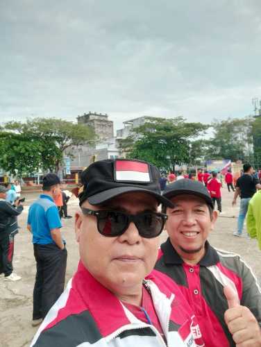 KUPT Persampahan Senam Sehat Bersama Forkopimda Inhil