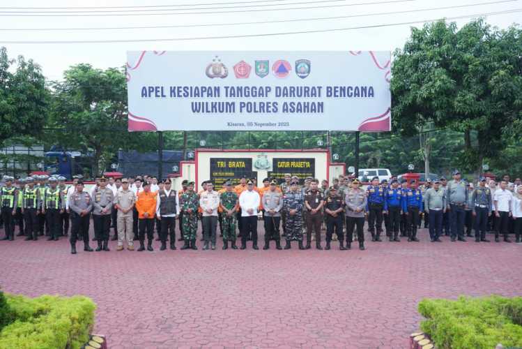 Apel Kesiapan Tanggap Darurat, Pemerintah Asahan Pastikan Kesiagaan Aparat dan Relawan