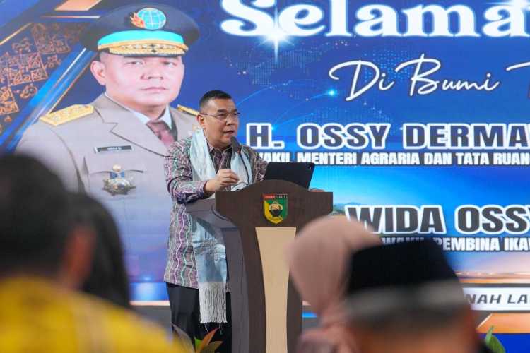 Wamen Ossy Ajak Pemkab Menguatkan GTRA untuk Selesaikan Masalah Pertanahan di Tanah Laut