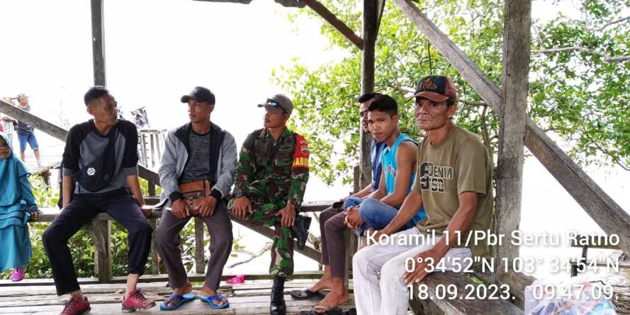 Babinsa Fasilitasi Warga dalam Perencanaan Gotong Royong