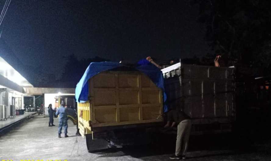 BBKSDA Riau Amankan Dua Truk Kayu Ilegal di SM Kerumutan