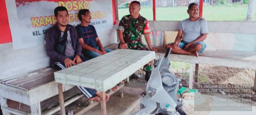 Serka Sukiran Terus Mensosialisasikan Hidup Bersih