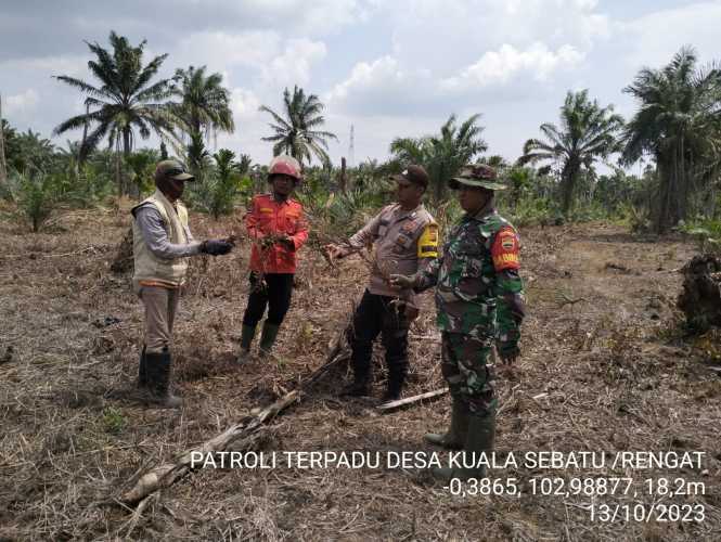 Koptu Sihabuddin Lakukan Sosialisasi Kepada Petani Tanam Tanpa Membakar