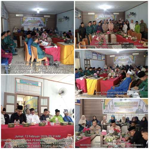 Musrenbang 2027 Kecamatan Tembilahan Hulu: Camat Denny Sastryanto Tegaskan Komitmen Kawal Aspirasi dan Prioritaskan Infrastruktur