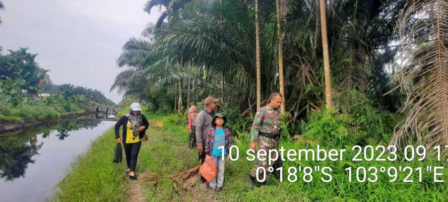 Sertu Suratno Ajak Aktif Masyarakat Cegah Karlahut Lewat Patroli