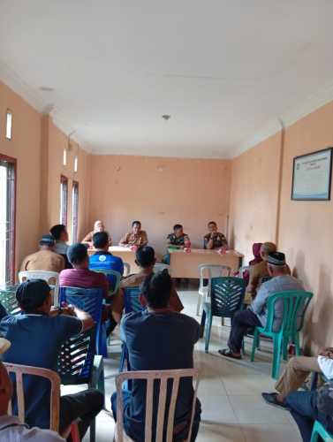 Wujudkan Lingkungan Asri, Babinsa Kelurahan Sungai Bringin Hadiri  Rapat Koordinasi Penghijauan Jalan Protokol Bersama Aparat Kelurahan