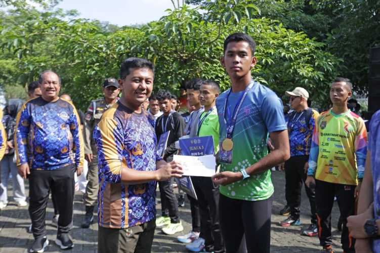 Dandim 0208 Asahan Hadiri Korpri Fun Run 5K Tahun 2025,Peringati HUT Korpri Ke-54