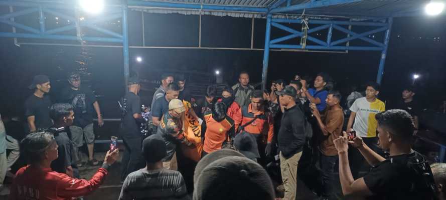 Tim Gabungan Berhasil Temukan Jenazah Laka Laut di Sungai Indragiri Hilir