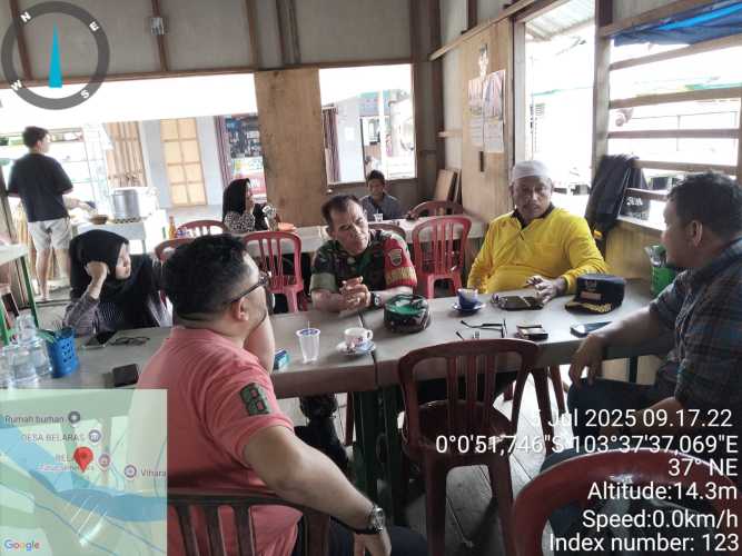 Babinsa Serma H. Situmorang Membuat Konseptual Pembinaan Kerukunan Warga Binaan