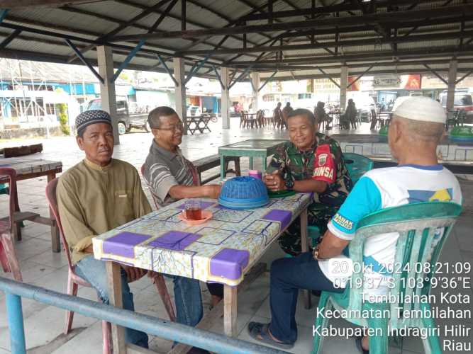 Serka Nuryadi Sosialisasi Pilkada Damai di Kawasan Pelabuhan