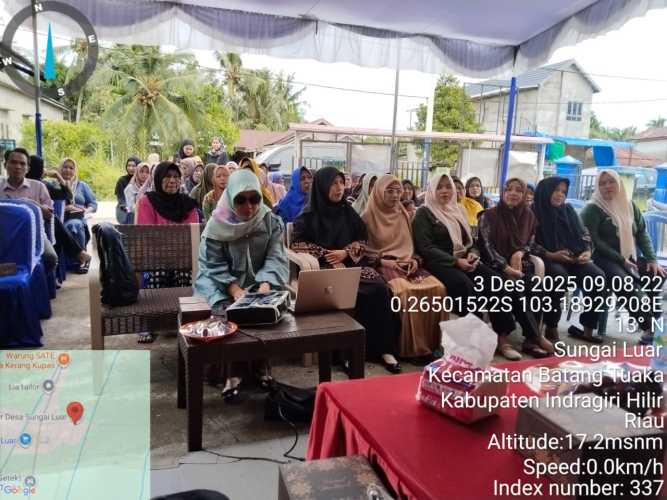 Babinsa Sungai Luar Menghadiri acara sosialisasi Rancangan Perubahan Peraturan Daerah Provinsi Riau Tahun 2025