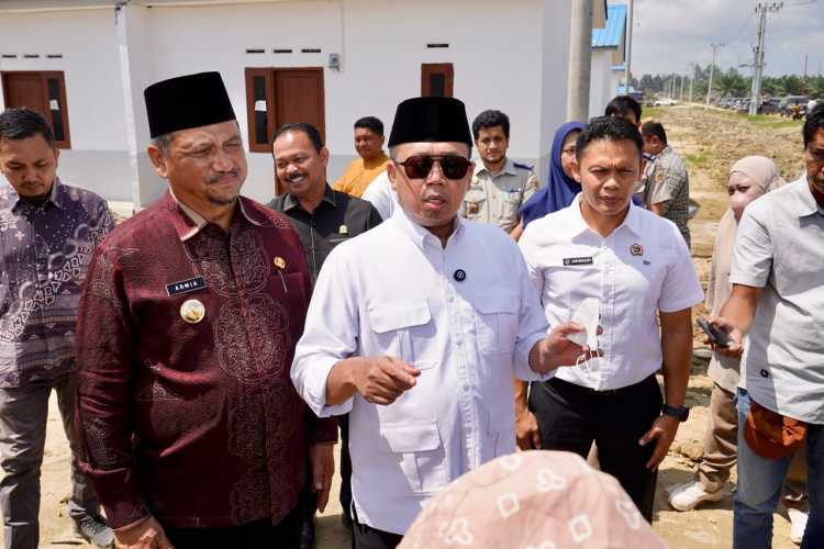 Tinjau Lokasi Huntap bagi Korban Bencana Aceh Tamiang, Menteri Nusron Pastikan Lahan 100% Siap Digunakan