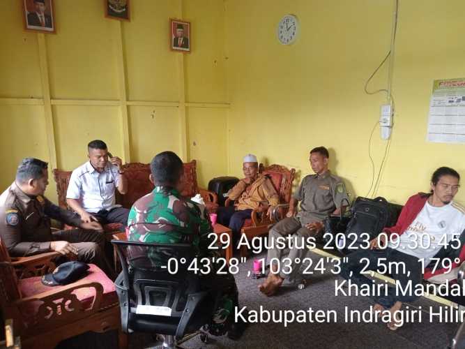 Kopda Sudarwis Jaga Pencemaran Udara Akibat karhutlah