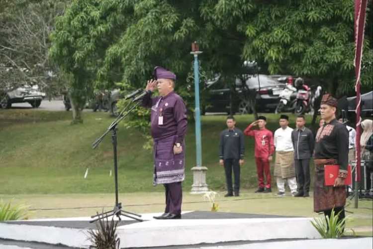 Di Momen HUT Riau Ke -69, Pj. Sekda Kuansing Mengajak Rekatkan Persatuan