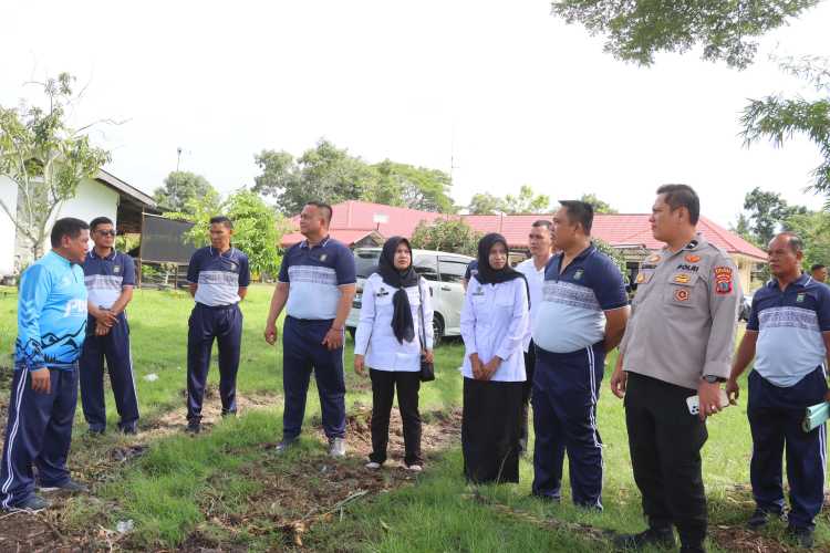 Polres Batu Bara Lakukan Persiapan Groundbreaking Lokasi SPPG untuk Mendukung Program Makan Bergizi Gratis