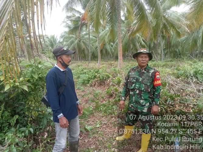 Sertu Wisnu Hartono Jalankan Himbauan Variatif