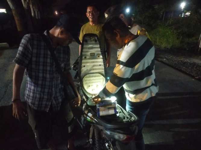Polsek Indrapura Laksanakan Patroli Malam untuk Antisipasi Gangguan Kamtibmas