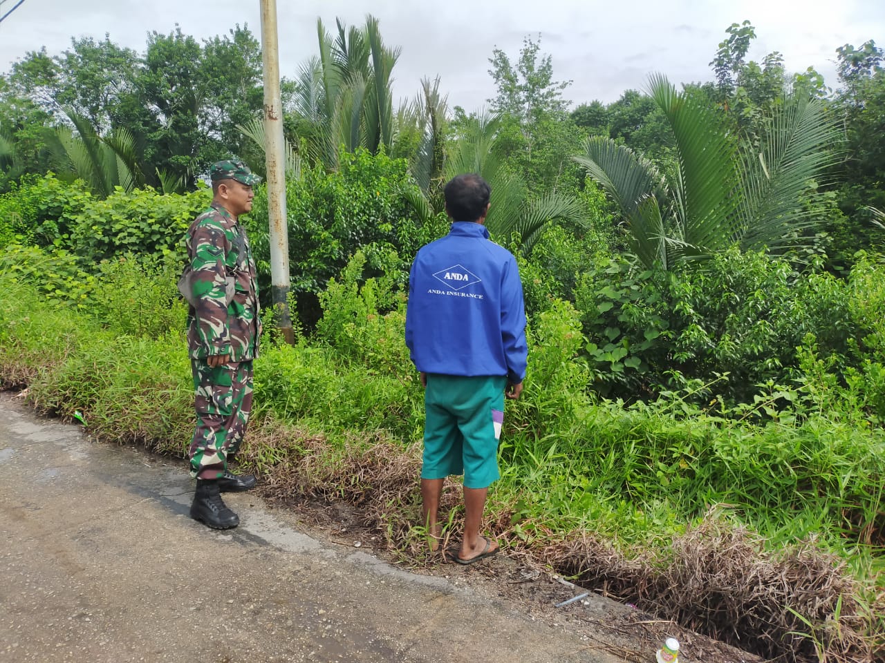 Serda Ahmad Fery Konsolidasi Patroli Karhutlah