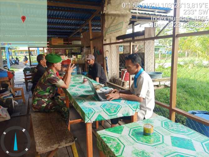 Babinsa Unggah Kembali Karakter Kepribadian Bangsa