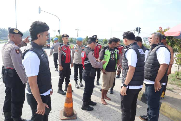 Polres Batu Batu Laksanakan Patroli Antisipasi Pungli dan Premanise dalam Rangka Ops Pekat Toba 2025