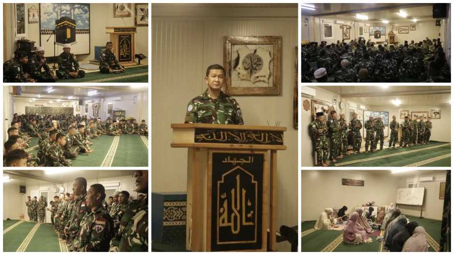 Satgas Indo RDB 39-F Monusco Peringati Maulid Nabi Muhammad  Saw 1447 H/2025 M di Republik Demokratik Kongo