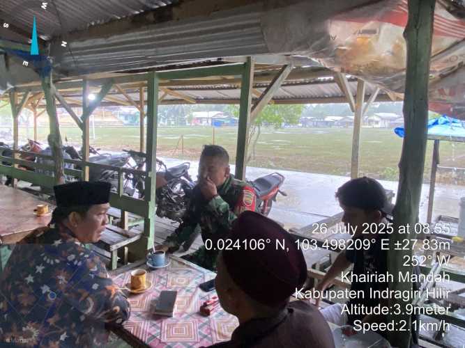 Babinsa dan Tokoh Masyarakat Bahas Pemekaran Daerah Otonomi Baru dalam Dialog Sosial