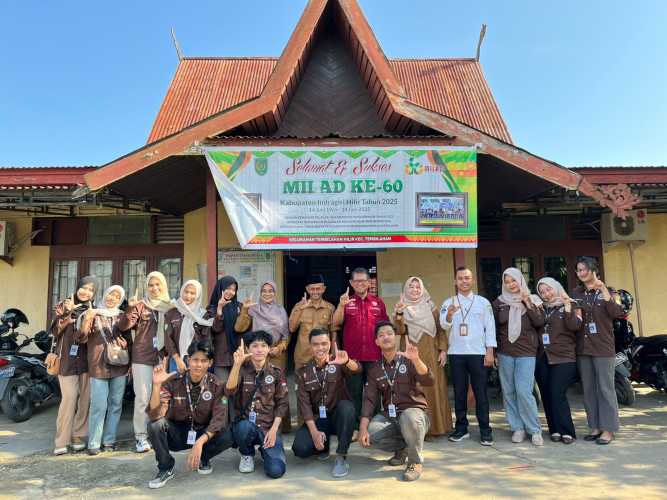 Mahasiswa KKN Tematik Literasi UNRI Audiensi ke Kantor Lurah Tembilahan Hilir, Persiapkan Program Peningkatan Literasi Masyarakat